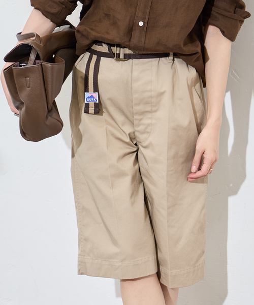 JOURNAL STANDARD(ジャーナルスタンダード)の「別注【BURK / バーク】for JSベルトツキショートチノ(その他パンツ・レディース・ベージュ/ネイビー・MEDIUM/LARGE)」の7枚目の写真