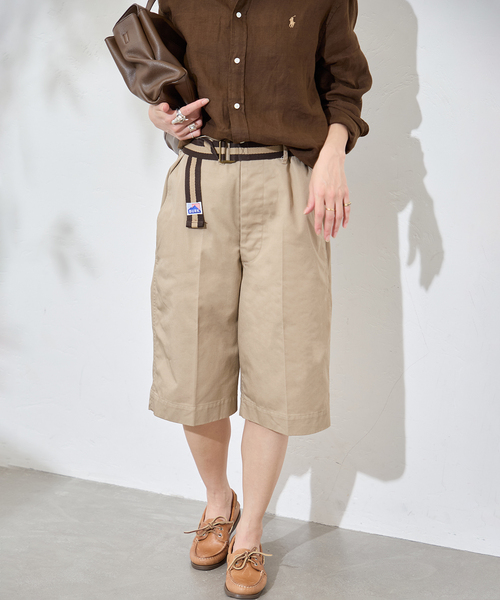 JOURNAL STANDARD(ジャーナルスタンダード)の「別注【BURK / バーク】for JSベルトツキショートチノ(その他パンツ・レディース・ベージュ/ネイビー・MEDIUM/LARGE)」の9枚目の写真