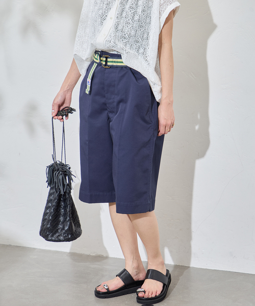 JOURNAL STANDARD(ジャーナルスタンダード)の「別注【BURK / バーク】for JSベルトツキショートチノ(その他パンツ・レディース・ベージュ/ネイビー・MEDIUM/LARGE)」の10枚目の写真