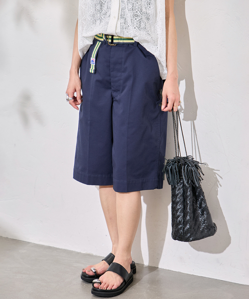 JOURNAL STANDARD(ジャーナルスタンダード)の「別注【BURK / バーク】for JSベルトツキショートチノ(その他パンツ・レディース・ベージュ/ネイビー・MEDIUM/LARGE)」の11枚目の写真