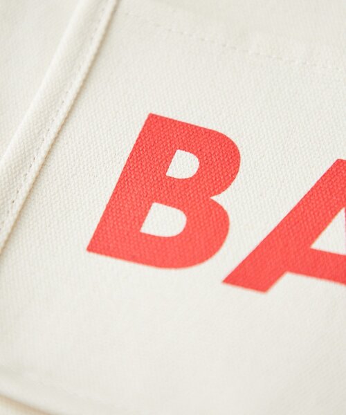 BIRTHDAY BAR（バースデイバー）の「メッシュポケット付きキャンバスロゴプリントミニトートバッグ（トートバッグ・レディース・ブラック/アイボリー/グリーン/ブルー・0）」の10枚目の写真