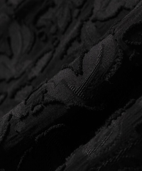 SHIPS（シップス）の「〈手洗い可能〉ジャカード ペプラム ブラウス（シャツ/ブラウス・レディース・ホワイト/ライトブルー/ブラック・ONE SIZE）」の12枚目の写真