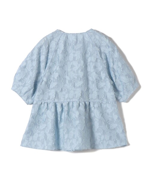 SHIPS（シップス）の「〈手洗い可能〉ジャカード ペプラム ブラウス（シャツ/ブラウス・レディース・ホワイト/ライトブルー/ブラック・ONE SIZE）」の14枚目の写真