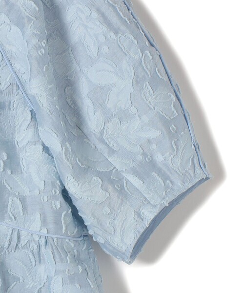 SHIPS（シップス）の「〈手洗い可能〉ジャカード ペプラム ブラウス（シャツ/ブラウス・レディース・ホワイト/ライトブルー/ブラック・ONE SIZE）」の16枚目の写真