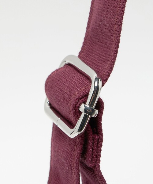 Repetto(レペット)の「【WEB限定】<repetto>コットン ダッフル バッグ M(ボストンバッグ・レディース・ワイン・FREE)」の4枚目の写真