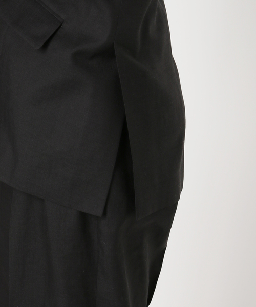 AP STUDIO（エーピーストゥディオ）の「サバービアジャケット（テーラードジャケット・レディース・キャメル/ブラック・36/38）」の6枚目の写真