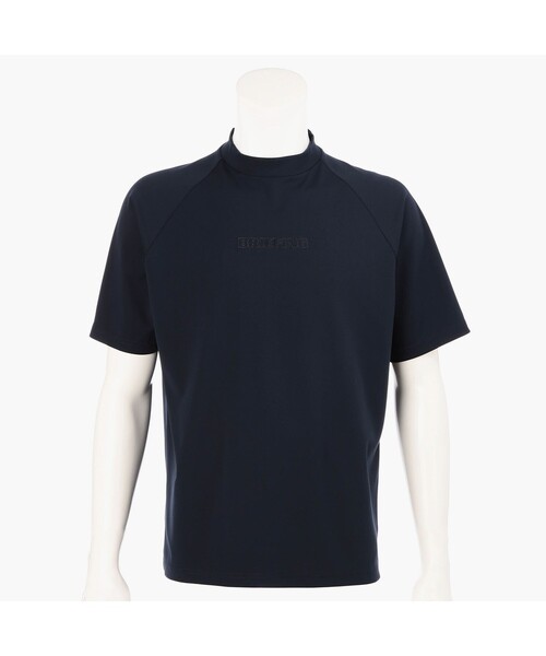 BRIEFING(ブリーフィング)の「【BRIEFING GOLF/ブリーフィングゴルフ】MEN’S STITCHED 3D LOGO HIGHNECK(リラックスフィット)(Tシャツ/カットソー・メンズ・ホワイト/ブラック/グレー/ネイビー・M/L/XL/S)」の4枚目の写真