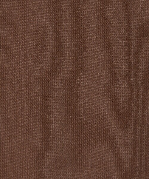 green label relaxing(グリーンレーベルリラクシング)の「【WEB限定】<at ease>エリツキ スキッパー ニット 接触冷感 UVカット 遮熱(ニット/セーター・レディース・ブラック/ホワイト/ダークブラウン/イエロー・FREE)」の16枚目の写真