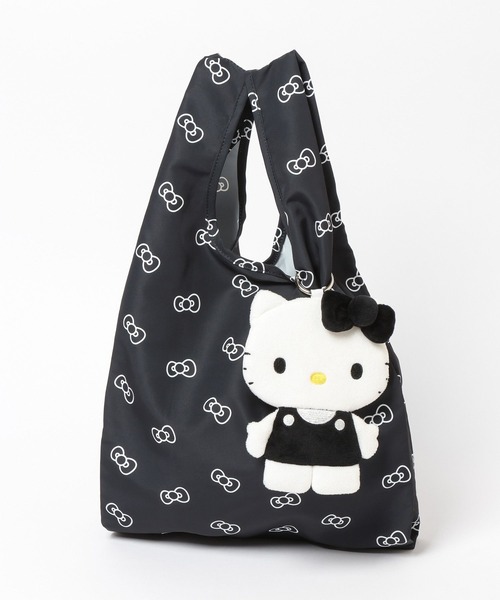 Me%（ミィパーセント）の「【HELLO KITTY】ポーチ付きエコバッグ　631397（エコバッグ/サブバッグ・レディース・シルバー/レッド/ブルー/ブラック・FREE）」の16枚目の写真