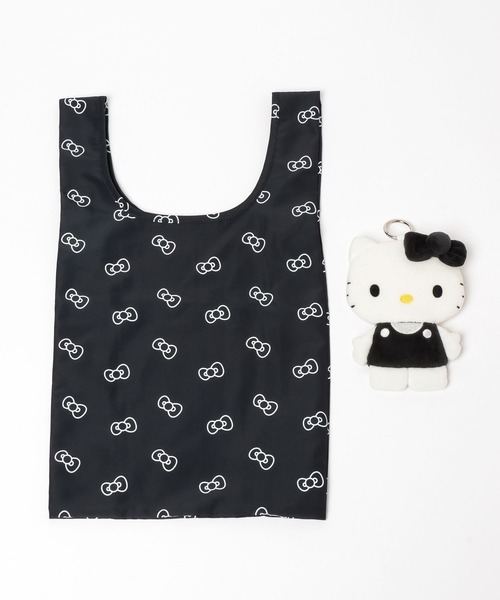 Me%（ミィパーセント）の「【HELLO KITTY】ポーチ付きエコバッグ　631397（エコバッグ/サブバッグ・レディース・シルバー/レッド/ブルー/ブラック・FREE）」の20枚目の写真