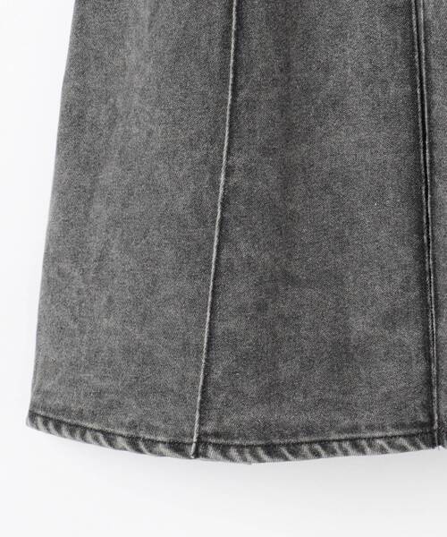 SHOO・LA・RUE（シューラルー）の「【100-150cm】デニムジップジャンスカ（ワンピース・キッズ・グレー系4/ブルー系5・15 /14/13/12/11/10）」の8枚目の写真