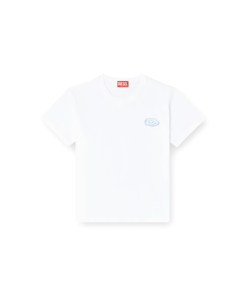 DIESEL(ディーゼル)の「ウィメンズ Tシャツ T-NORMY-S7(Tシャツ/カットソー・レディース・ホワイト・MEDIUM/X-SMALL/SMALL/LARGE/X-LARGE)」の5枚目の写真