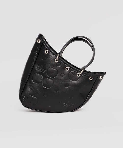 THE BEATLES「BOAT BAG BLACK EMBOS」SMALL（トートバッグ）｜THE
