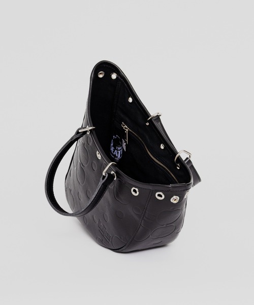 THE BEATLES「BOAT BAG BLACK EMBOS」SMALL（トートバッグ）｜THE