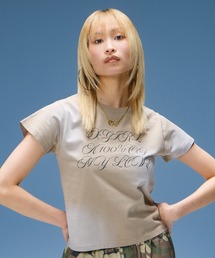 FADED SCRIPT LOGO S/S BABY TEE