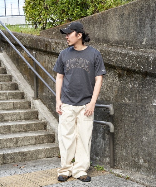 DISCUS ATHLETIC(ディスカス アスレチック)の「DISCUS ATHLETIC ディスカス アスレティック カレッジプリントTシャツ 1(Tシャツ/カットソー・メンズ・ブラック/グレー/ホワイト/ネイビー・L/LL/M)」の21枚目の写真