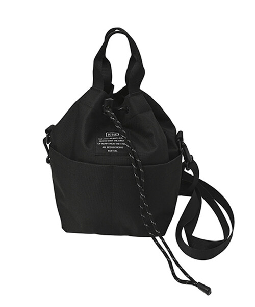 KiU（キウ）の「KiU/キウ 600D POCKETFUL MINI BAG/600D ポケッタフルミニバッグ【K438】（ショルダーバッグ・メンズ・レオパード/ブラック/その他15/ナチュラル/カモフラージュ・ONE SIZE）」の9枚目の写真