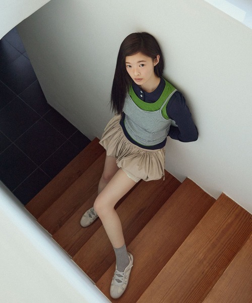ROCKFISH WEATHERWEAR（ロックフィッシュウェザーウェア）の「BALLOON SKIRT-PANTS（その他パンツ・レディース・ブラウン/ネイビー/ベージュ・M/S）」の2枚目の写真