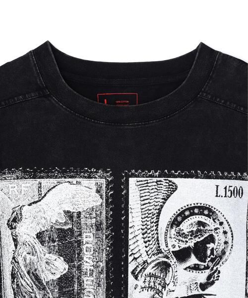 DANKE SCHON(ダンケシェーン)の「DankeSchon/ダンケシェーン/CHEMICAL S/S Tee STUMPS(Tシャツ/カットソー・レディース・ブラック・L/M)」の3枚目の写真