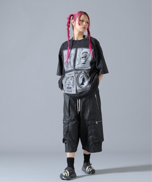 DANKE SCHON(ダンケシェーン)の「DankeSchon/ダンケシェーン/CHEMICAL S/S Tee STUMPS(Tシャツ/カットソー・レディース・ブラック・L/M)」の10枚目の写真