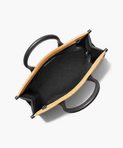 MICHAEL KORS(マイケルコース)の「MIRELLA EW トップジップ サッチェル ミディアム(かごバッグ・レディース・ブラック・FREE)」の6枚目の写真