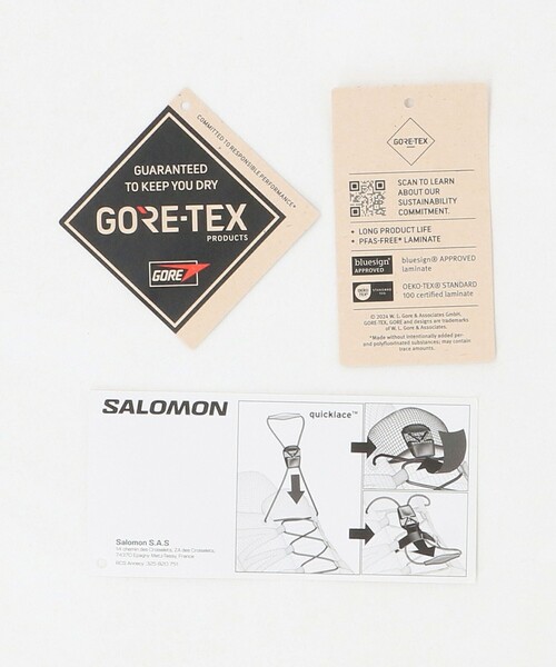SALOMON(サロモン)の「<Salomon>XA PRO 3D GORE-TEX/スニーカー(スニーカー・メンズ・ブラック・26cm/29cm/26.5cm/25.5cm/28.5cm/27cm/27.5cm/28cm)」の6枚目の写真