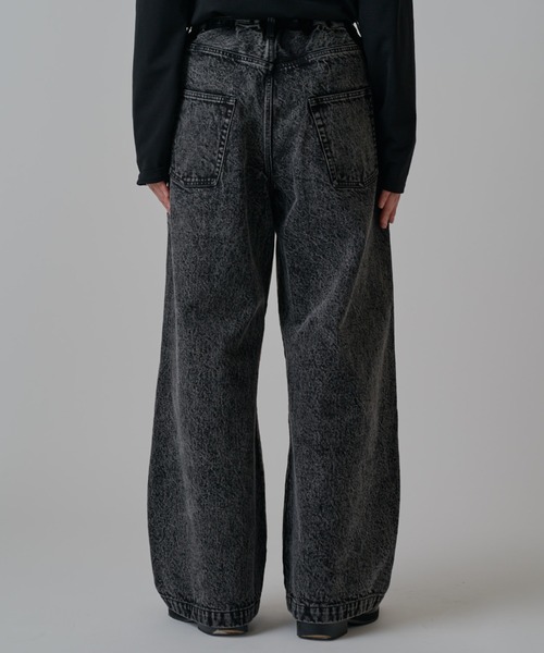 Lui's(ルイス)の「エフォートレス バギージーンズ / 13.5oz(デニムパンツ・メンズ・ブラック/ブルー・30/32/34)」の6枚目の写真