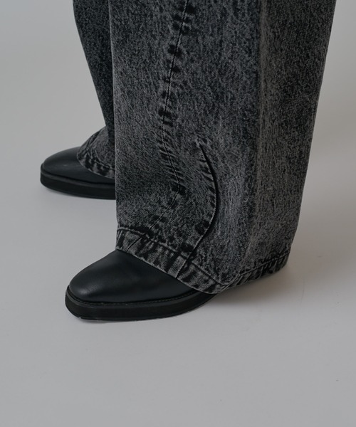 Lui's(ルイス)の「エフォートレス バギージーンズ / 13.5oz(デニムパンツ・メンズ・ブラック/ブルー・30/32/34)」の19枚目の写真