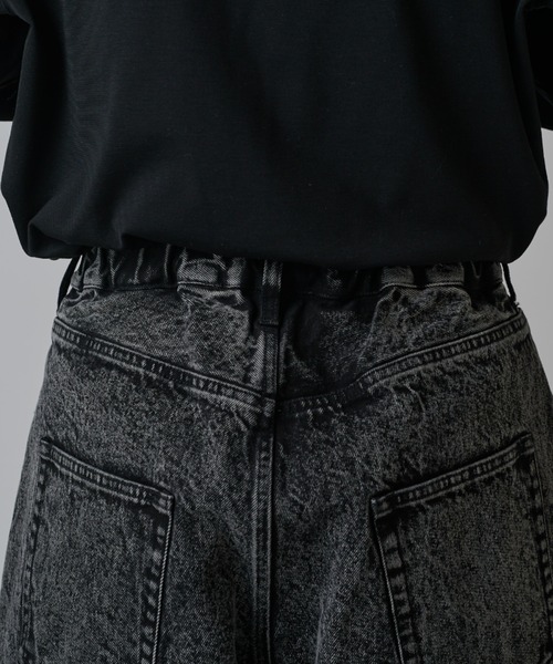 Lui's(ルイス)の「エフォートレス バギージーンズ / 13.5oz(デニムパンツ・メンズ・ブラック/ブルー・30/32/34)」の20枚目の写真