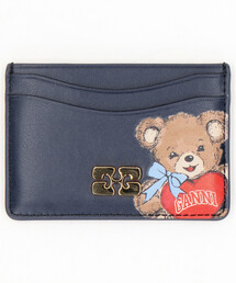 GANNI（ガニー）の「GANNI/ガニー Card Holder With Flap Bear / B3010126 / カードホルダー ベア（カードケース）」