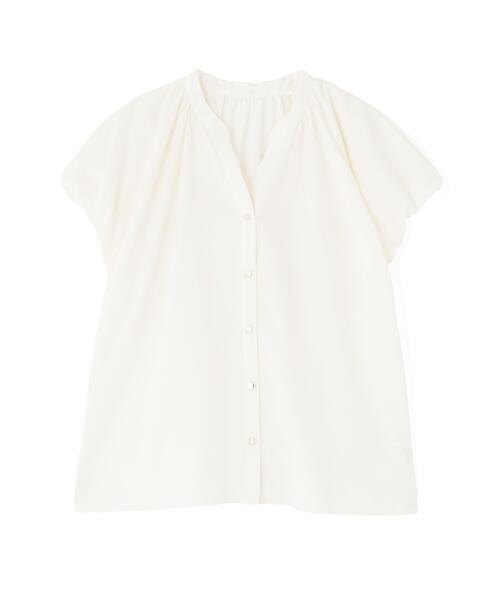 NATURAL BEAUTY BASIC(ナチュラルビューティーベーシック)の「バルーンスリーブブラウス(シャツ/ブラウス・レディース・イエロー/ネイビー/オフホワイト・FREE)」の7枚目の写真