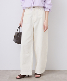 SLOBE IENA | 《WEB限定/追加》LE DENIM カーブバギーデニムパンツ(デニムパンツ)