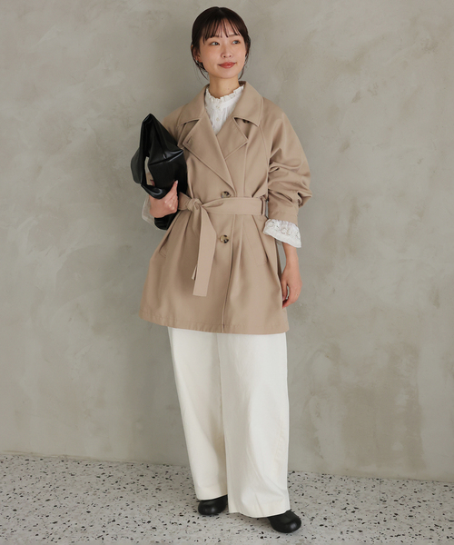 SLOBE IENA（スローブイエナ）の「《WEB限定/追加》LE DENIM カーブバギーデニムパンツ（デニムパンツ・レディース・ホワイト・38/36）」の6枚目の写真