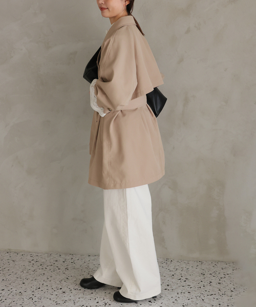 SLOBE IENA（スローブイエナ）の「《WEB限定/追加》LE DENIM カーブバギーデニムパンツ（デニムパンツ・レディース・ホワイト・38/36）」の8枚目の写真