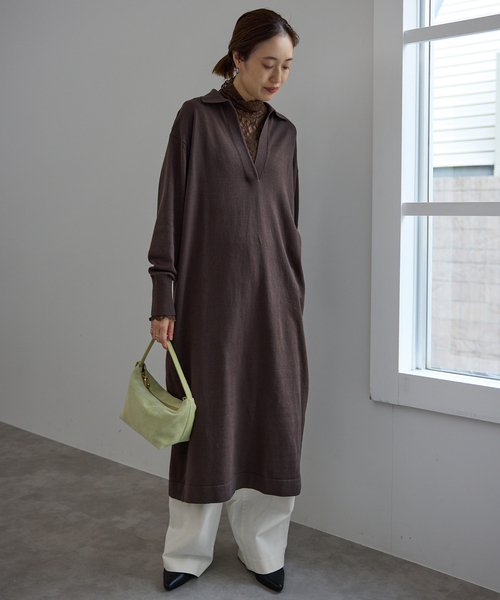 SLOBE IENA（スローブイエナ）の「《WEB限定/追加》LE DENIM カーブバギーデニムパンツ（デニムパンツ・レディース・ホワイト・38/36）」の22枚目の写真