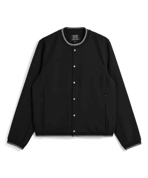 TAION(タイオン)の「【TAION(タイオン)】〈ユニセックス〉ノンダウン ベーシック クルーネック ジャージ カーディガン(カーディガン/ボレロ・メンズ・オフホワイト/ダークネイビー/ダークカーキ/チャコール/ダークオリーブ/ブラック・XL/L/M/S/XS/2XL)」の14枚目の写真