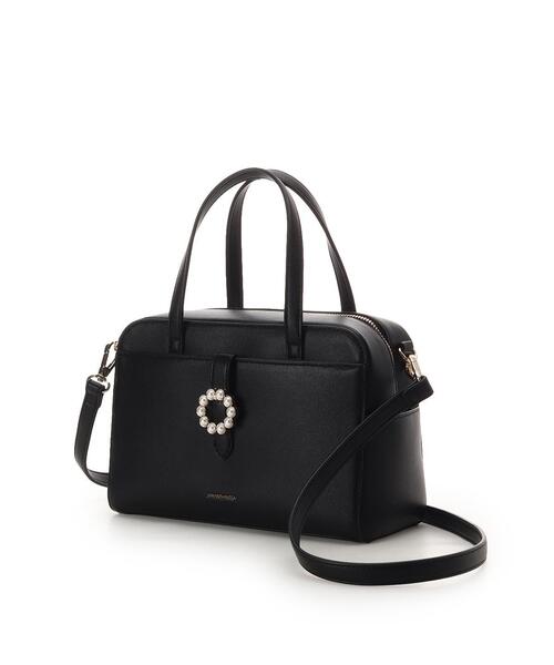 SAMANTHAVEGA（サマンサベガ）の「サークルパールハンドバッグ（ハンドバッグ・レディース・ホワイト/ピンク/ブラック/オフホワイト・FREE）」の5枚目の写真