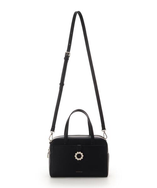 SAMANTHAVEGA（サマンサベガ）の「サークルパールハンドバッグ（ハンドバッグ・レディース・ホワイト/ピンク/ブラック/オフホワイト・FREE）」の10枚目の写真