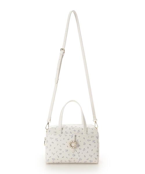 SAMANTHAVEGA（サマンサベガ）の「サークルパールハンドバッグ（ハンドバッグ・レディース・ホワイト/ピンク/ブラック/オフホワイト・FREE）」の16枚目の写真