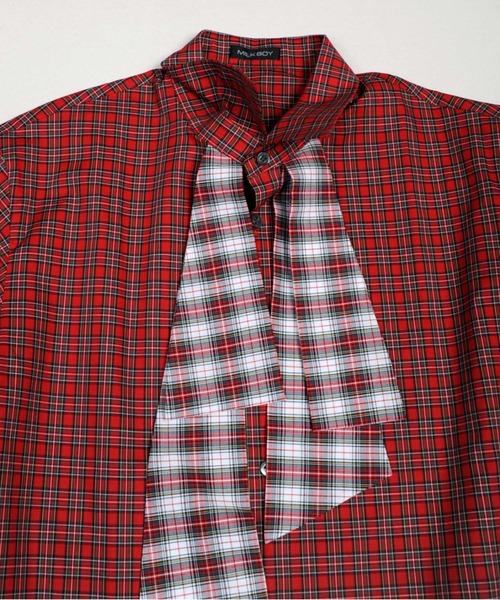 MILKBOY(ミルクボーイ)の「ARRANGEABLE BOW シャツ(シャツ/ブラウス・レディース・A/C・FREE)」の14枚目の写真
