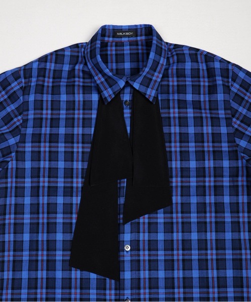 MILKBOY(ミルクボーイ)の「ARRANGEABLE BOW シャツ(シャツ/ブラウス・レディース・A/C・FREE)」の18枚目の写真