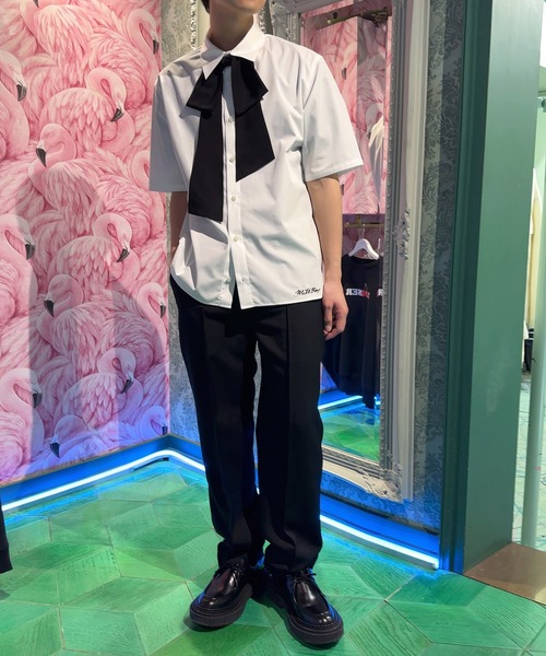 MILKBOY(ミルクボーイ)の「ARRANGEABLE BOW シャツ(シャツ/ブラウス・レディース・A/C・FREE)」の4枚目の写真