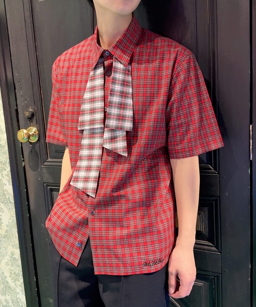 MILKBOY(ミルクボーイ)の「ARRANGEABLE BOW シャツ(シャツ/ブラウス・レディース・A/C・FREE)」の5枚目の写真