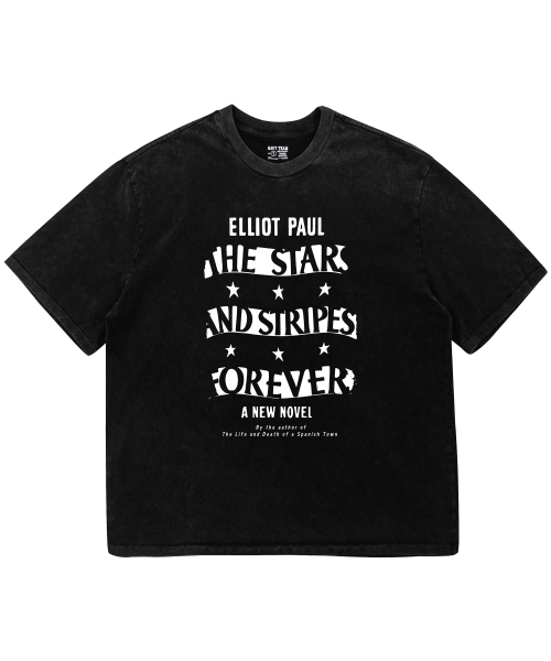 NAVYTEAM(ネイビーチーム)の「ELLIOT PAUL ピグメントダイ半袖Tシャツ(Tシャツ/カットソー・レディース・ブラック×ホワイト/ブラック×グレー/ブラック×パープル・1/2/3)」の5枚目の写真