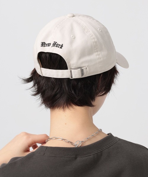 NEW ERA（ニューエラ）の「【NEW ERA(ニューエラ）】別注／920 BACKLOGO CAP（キャップ・レディース・ベージュ/チャコールグレー/アイボリー・FREE）」の6枚目の写真