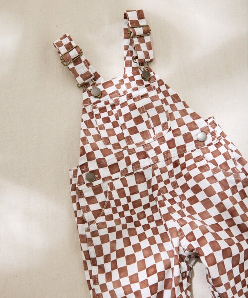 CIAOPANIC TYPY（チャオパニックティピー）の「【BABY】【Qinn】ムジ柄ダックサロペット：80～100cm（その他ベビーウェア・キッズ・サックスブルー/オフホワイト/ブラウン・90/80/100）」の10枚目の写真