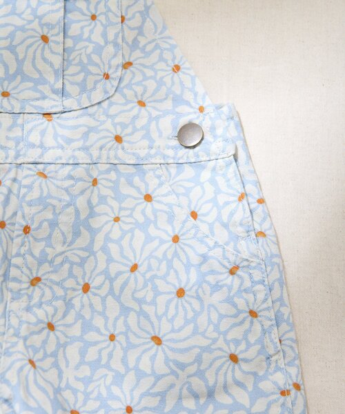 CIAOPANIC TYPY（チャオパニックティピー）の「【BABY】【Qinn】ムジ柄ダックサロペット：80～100cm（その他ベビーウェア・キッズ・サックスブルー/オフホワイト/ブラウン・90/80/100）」の13枚目の写真