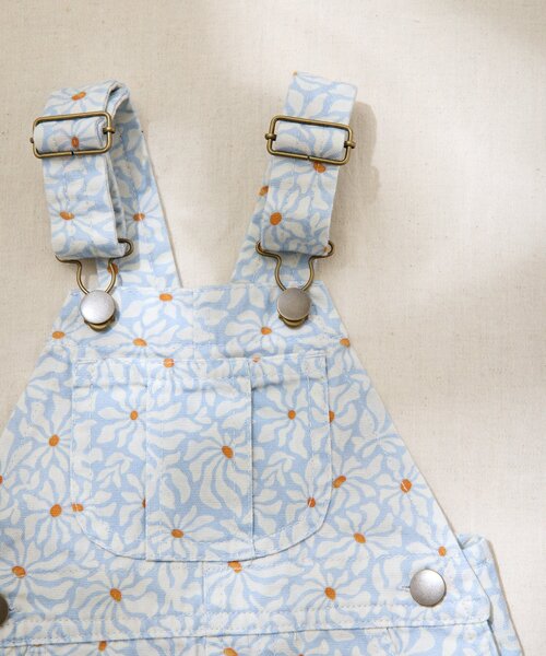 CIAOPANIC TYPY（チャオパニックティピー）の「【BABY】【Qinn】ムジ柄ダックサロペット：80～100cm（その他ベビーウェア・キッズ・サックスブルー/オフホワイト/ブラウン・90/80/100）」の14枚目の写真