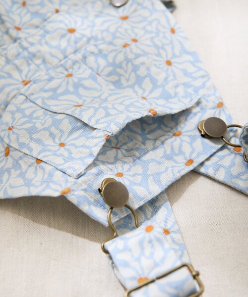 CIAOPANIC TYPY（チャオパニックティピー）の「【BABY】【Qinn】ムジ柄ダックサロペット：80～100cm（その他ベビーウェア・キッズ・サックスブルー/オフホワイト/ブラウン・90/80/100）」の18枚目の写真