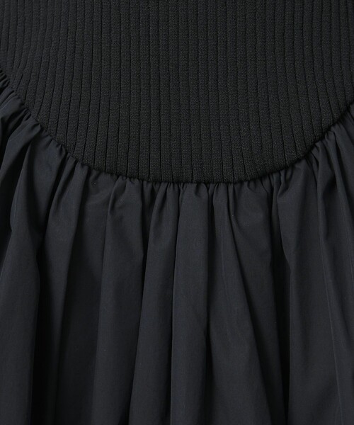 AEWEN MATOPH（イウエン マトフ）の「＜AEWEN MATOPH＞コンビバルーンノースリーブニット（ニット/セーター・レディース・ブラック/ベージュ・FREE）」の14枚目の写真